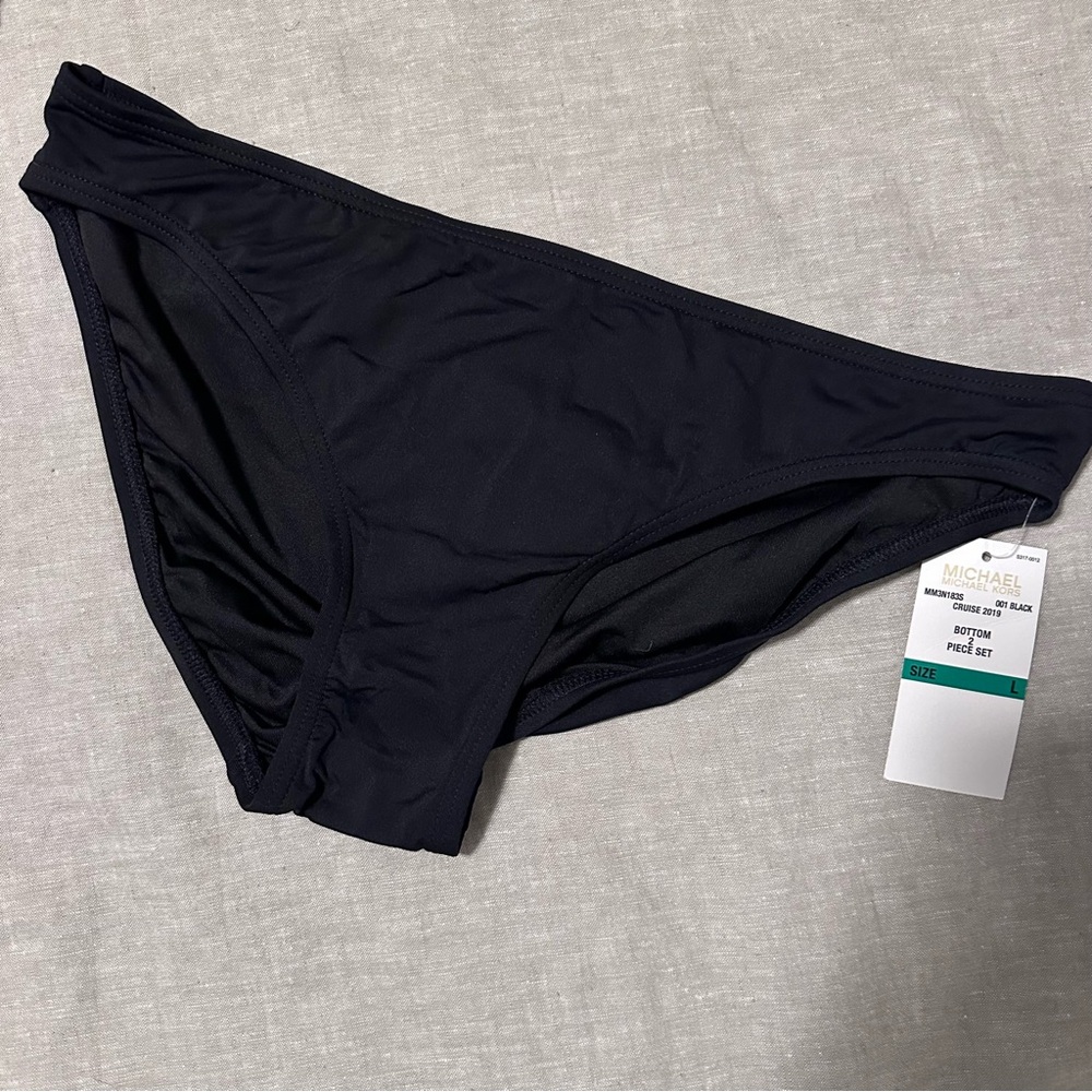 NWT Michael Kors Cruise Ruffle Deep-V Tankini - Picture 5 of 6